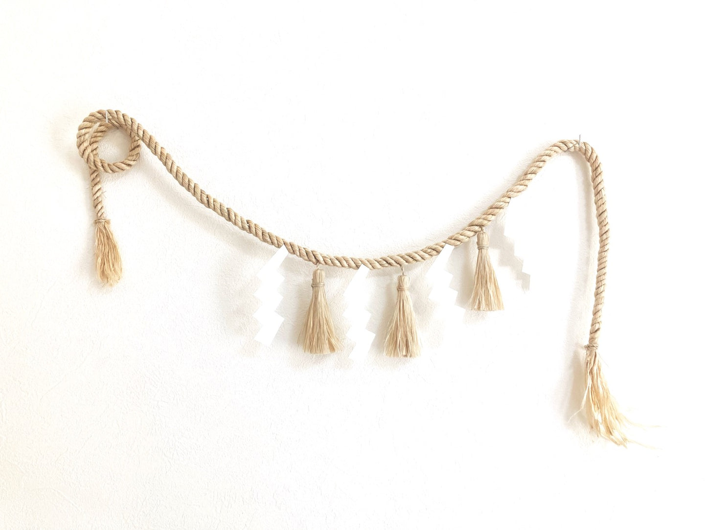 精麻しめ縄 【玄関・御神前用・儀式用】